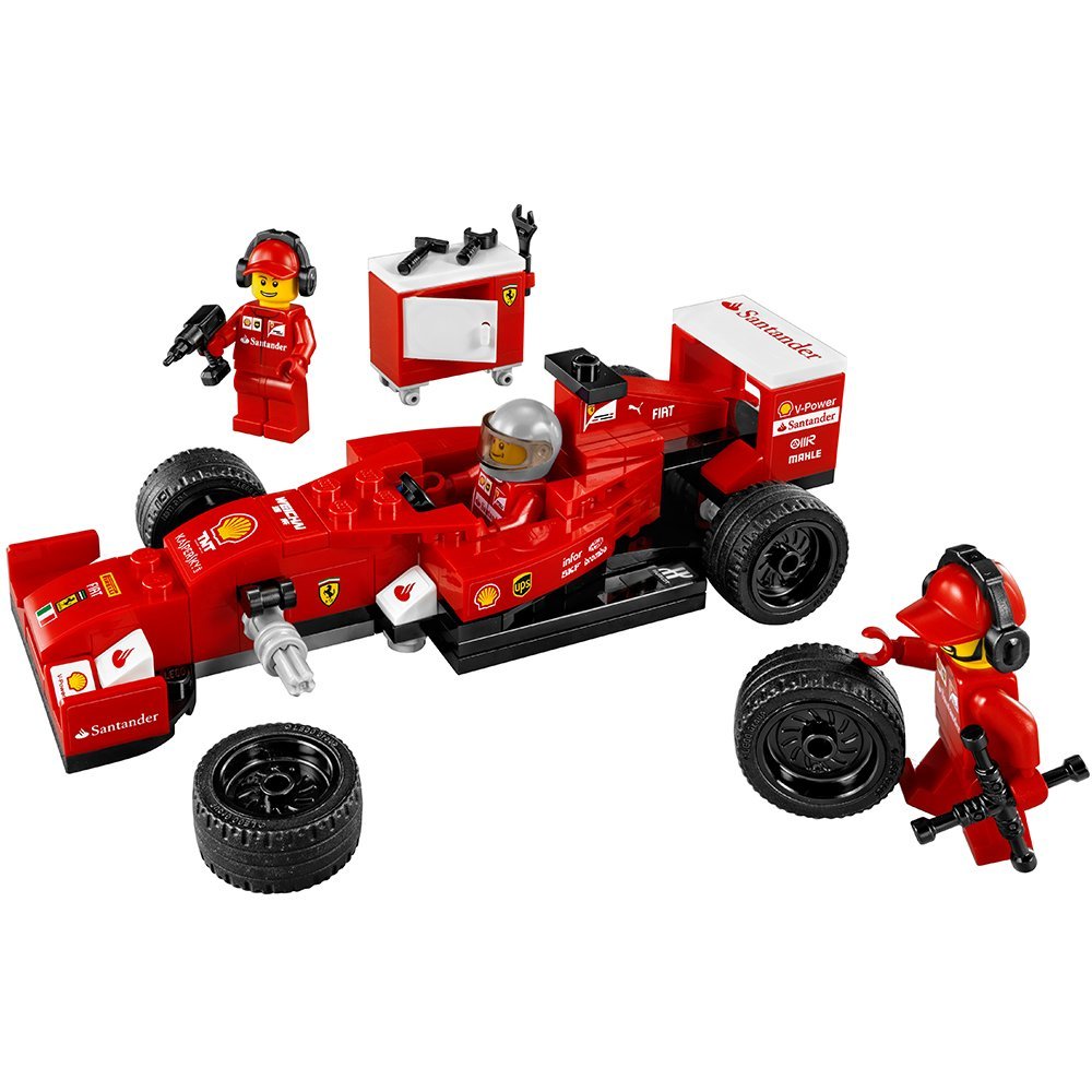 lego 乐高 75913 f14 t scuderia ferrari truck 法拉利卡车8581