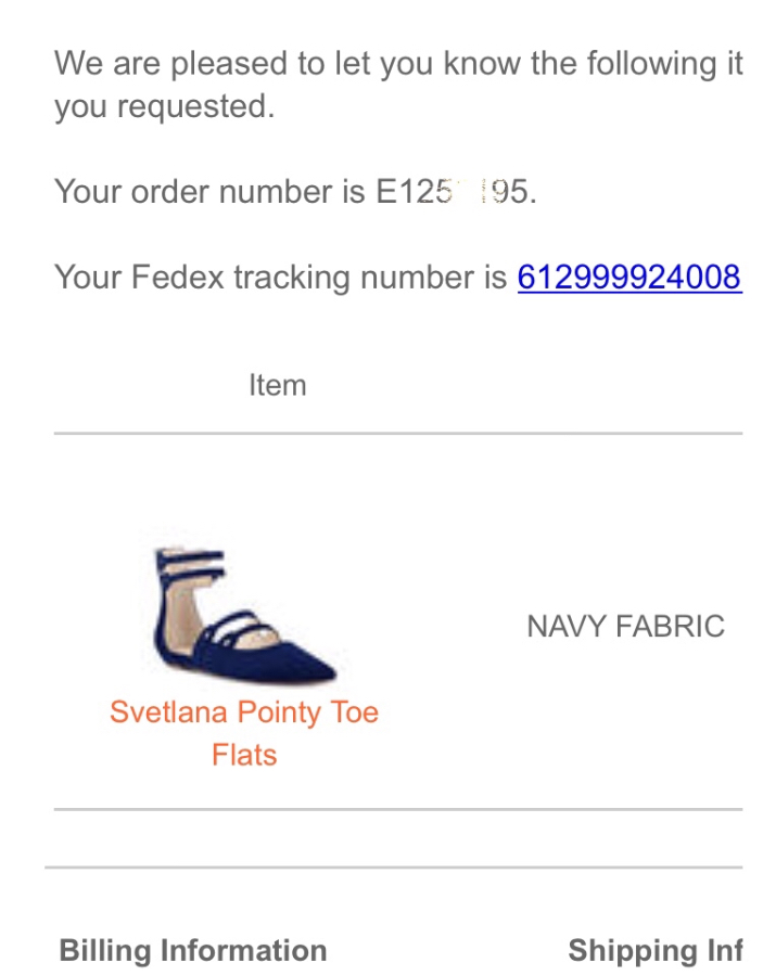 nine west track your order