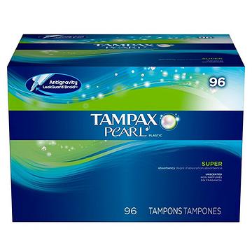 tampons,doily 美国亚马逊最新降价商品:tampax pearl unscented tampons, super