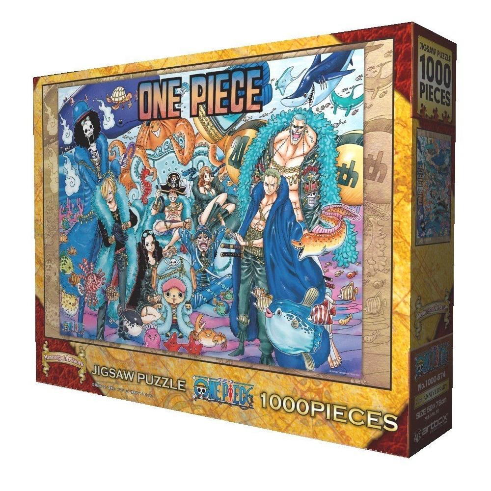 中亚prime会员ensky One Piece 海贼王周年纪念拼图1000片到手价167元 海淘网