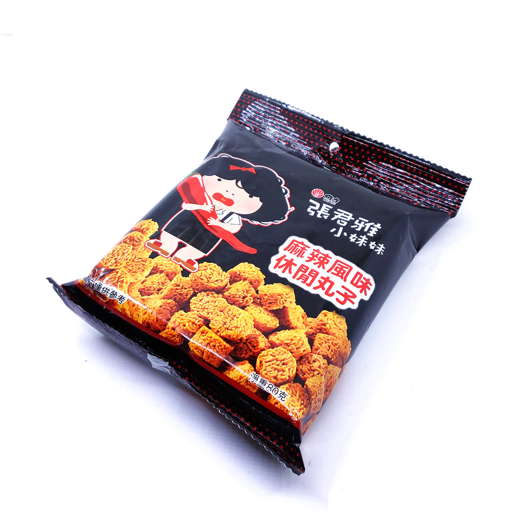 张君雅麻辣休闲丸子80g-110775(2包)