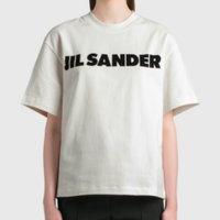 5 jil sander 经典logo t恤好价收_海淘网